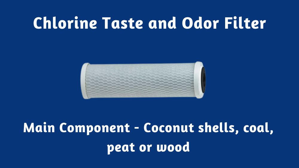 Chlorine Taste and Odor Filter