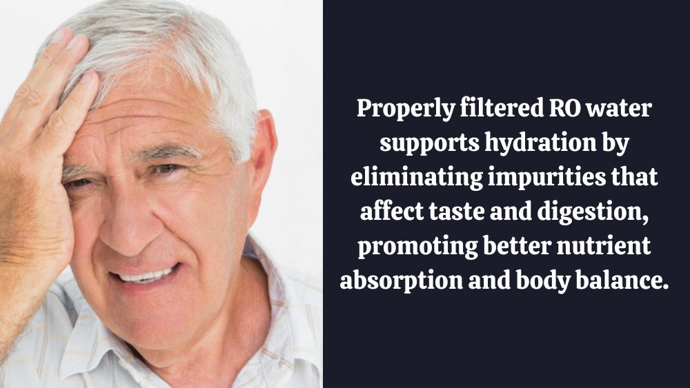 RO water does not cause headaches