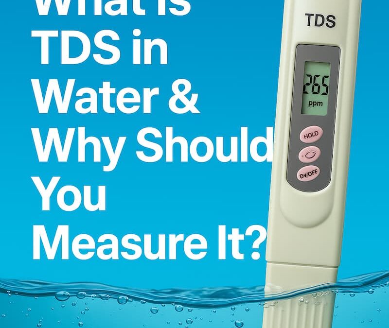 What Is TDS in Water & Why Should You Measure It