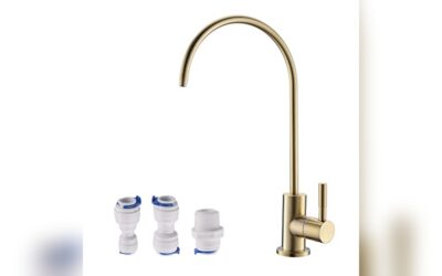 Havin Gold Drinking Water Faucet: Premium Brushed Gold Reverse Osmosis Filter