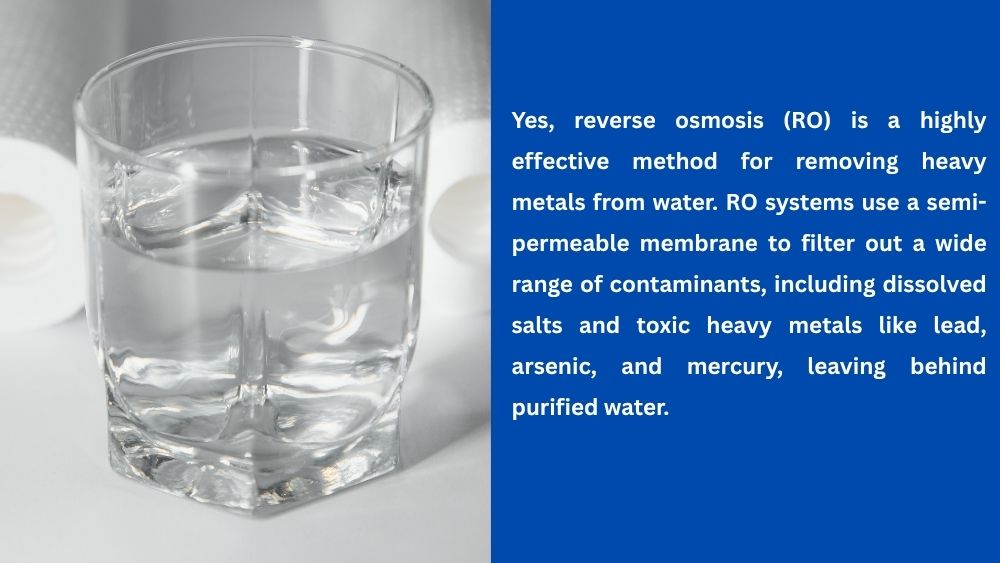 Reverse Osmosis Remove Heavy Metals