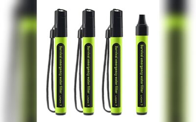 4 Pack Water Filter Straw Review: Reliable Outdoor Survival Gear