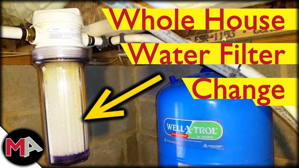 How to Change a Whole House Water Filter