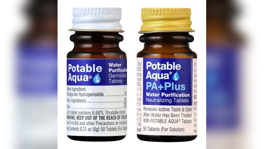 Potable Aqua Water Purification Tablets With PA Plus Review