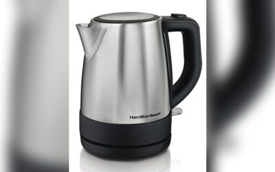 Hamilton Beach Electric Tea Kettle 40998 Review: Safe & Fast Boil