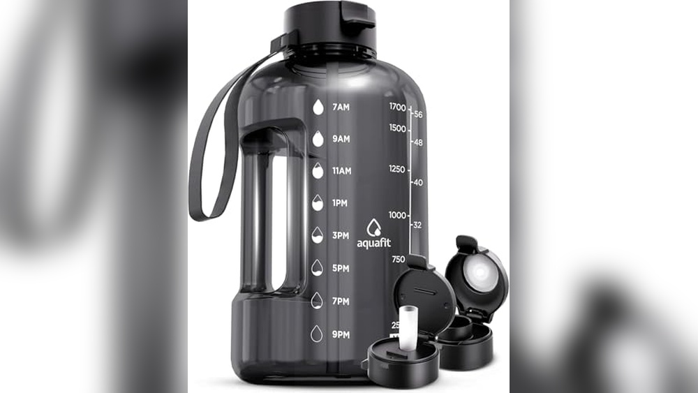 AQUAFIT 64 oz Water Bottle Review: Durable & BPA Free