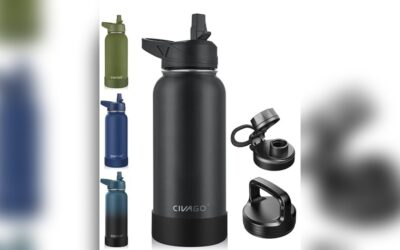 CIVAGO 32 oz Insulated Water Bottle Review: Durable & Versatile