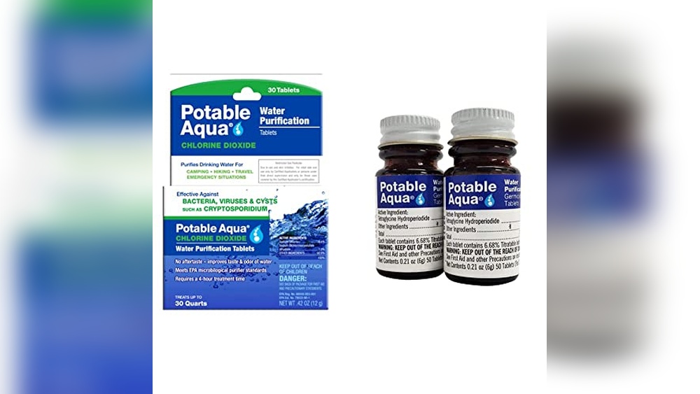 Potable Aqua Chlorine Dioxide Water Purification Tablets Review