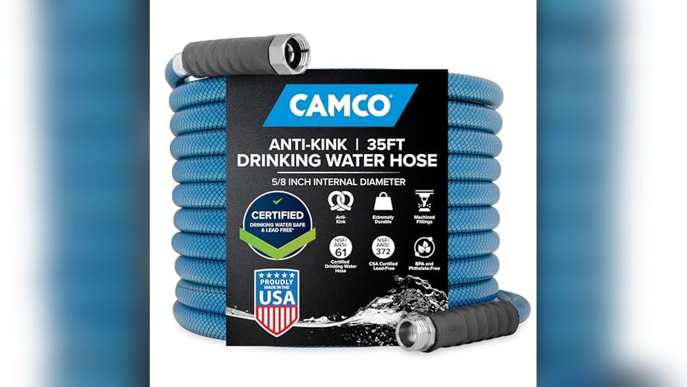 Camco TastePURE 35-Foot RV Water Hose Review: Durable & Safe
