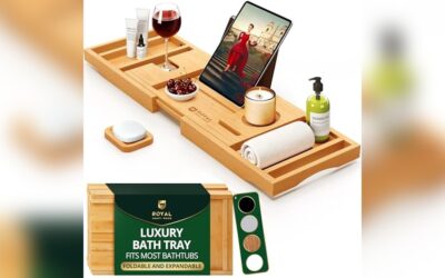 ROYAL CRAFT WOOD Foldable Bathtub Tray Caddy Review & Guide