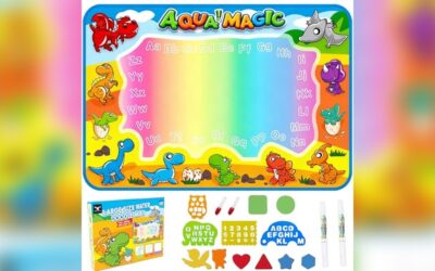 Water Doodle Mat for Toddlers 1-3: Mess-Free Travel Toy Review