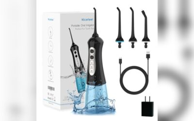 Nicefeel Cordless Water Flosser Review: Portable & Waterproof