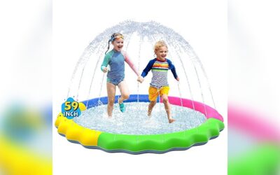 VISTOP Non-Slip Splash Pad Review: Safe Summer Fun for Kids & Pets