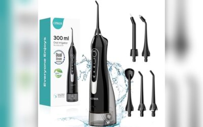 COSLUS Water Dental Flosser C20: Reliable Portable Teeth Cleaner