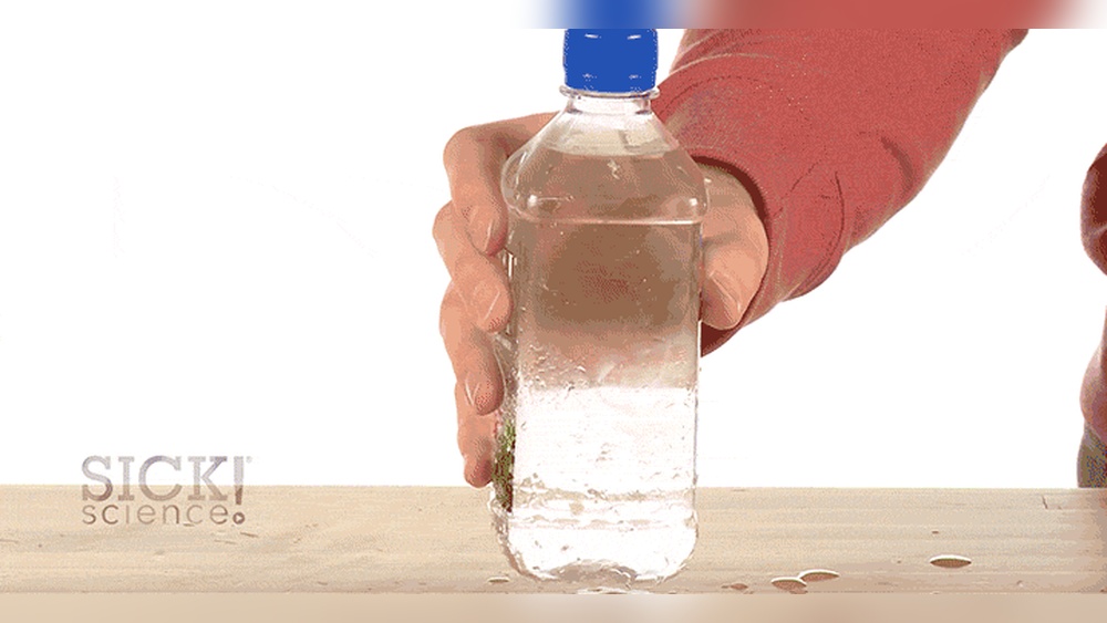 How Water Freezes Instantly