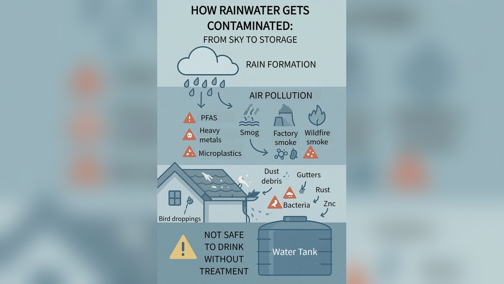 Is Rain Water Safe to Drink Straight from the Sky