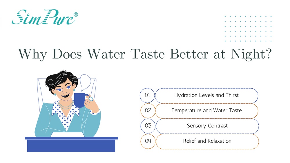 Why Water Tastes Different at Night