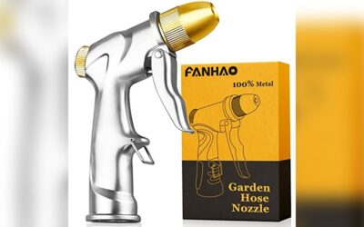 FANHAO Upgraded Garden Hose Nozzle Review: Durable & High Pressure