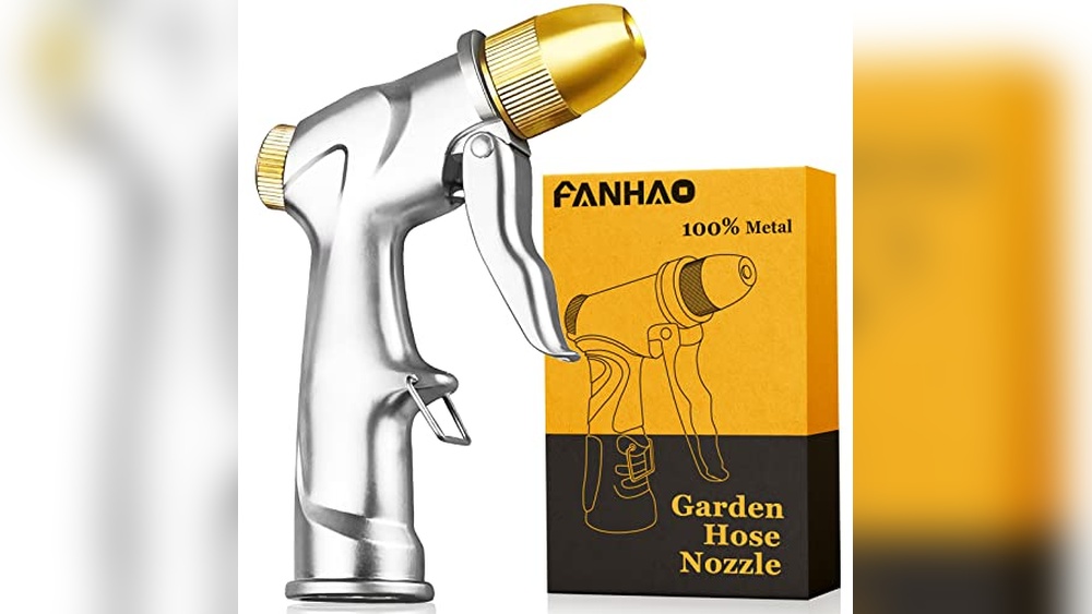 FANHAO Upgraded Garden Hose Nozzle Review: Durable & High Pressure