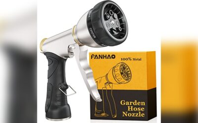 FANHAO Garden Hose Nozzle Review: Durable & Versatile Sprayer