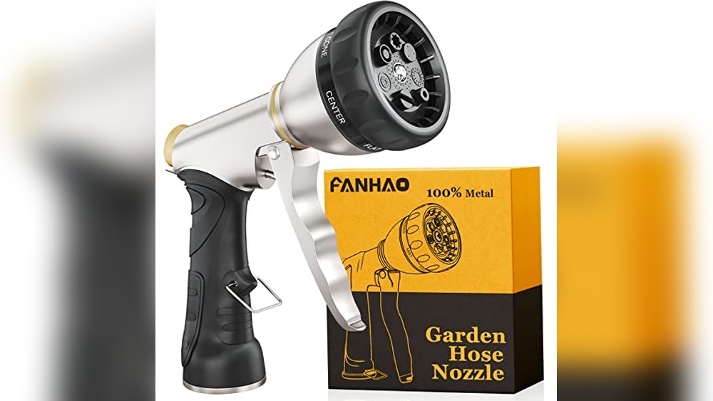 FANHAO Garden Hose Nozzle Review: Durable & Versatile Sprayer