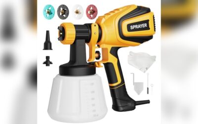 VONFORN Paint Sprayer VF803 Review: Powerful & Easy to Clean